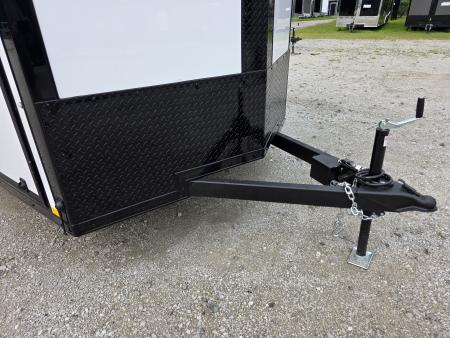 New 2027 Formula Trailers 7x16 7' INSIDE 080 SCREWLESS BLACKOUT ALUM WHEELS SXS UTV GOLFCART Cargo / Enclosed Trailer