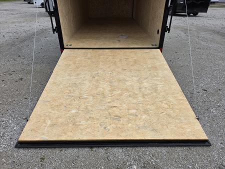 New 2027 Formula Trailers 7x16 7' INSIDE 080 SCREWLESS BLACKOUT ALUM WHEELS SXS UTV GOLFCART Cargo / Enclosed Trailer
