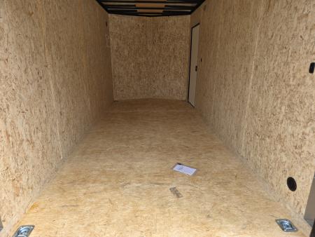 New 2027 Formula Trailers 7x16 7' INSIDE 080 SCREWLESS BLACKOUT ALUM WHEELS SXS UTV GOLFCART Cargo / Enclosed Trailer