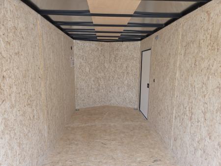 New 2027 Formula Trailers 7x16 7' INSIDE 080 SCREWLESS BLACKOUT ALUM WHEELS SXS UTV GOLFCART Cargo / Enclosed Trailer