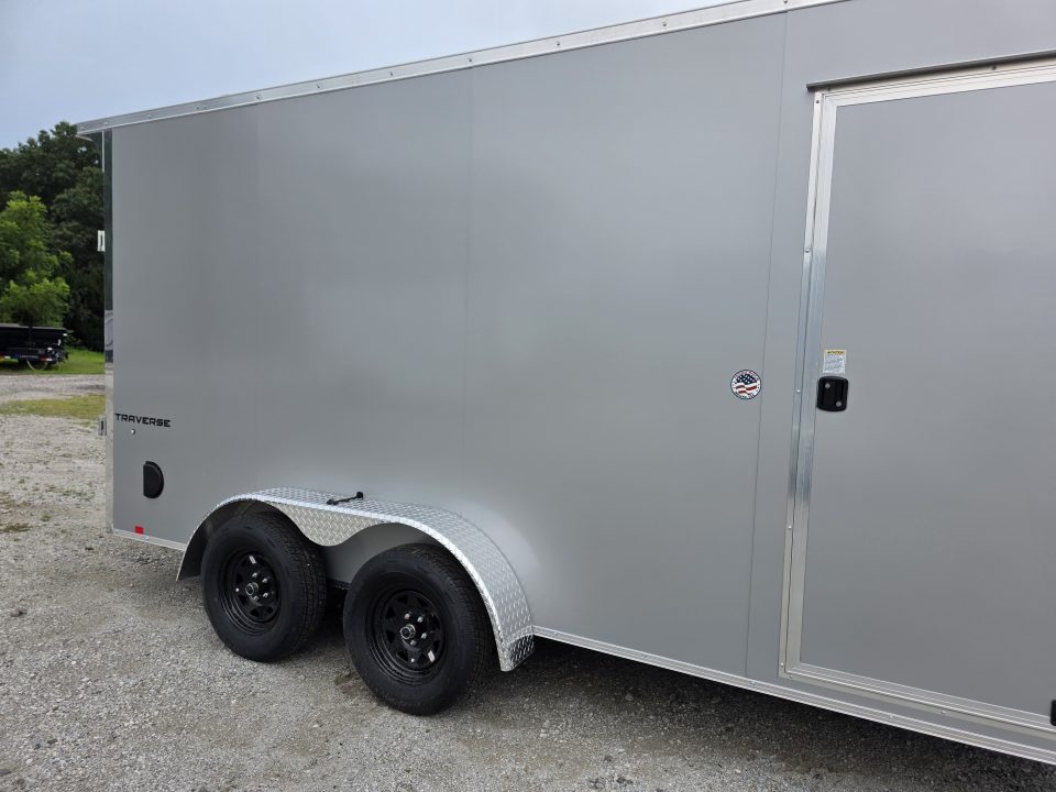 New 2027 Formula Trailers 7x16 7' 080 SCREWLESS DRINGS SXS UTV GOLFCART 7 X 16 Cargo / Enclosed Trailer