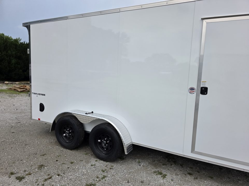 New 2027 Formula Trailers 7x16 7' 080 SCREWLESS DRINGS SXS UTV GOLFCART 7 X 16 Cargo / Enclosed Trailer