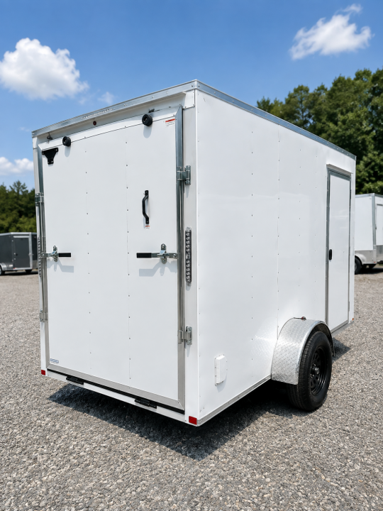 New 2027 CARRY-ON 6X12CGRCM V Nose Cargo / Enclosed Trailer