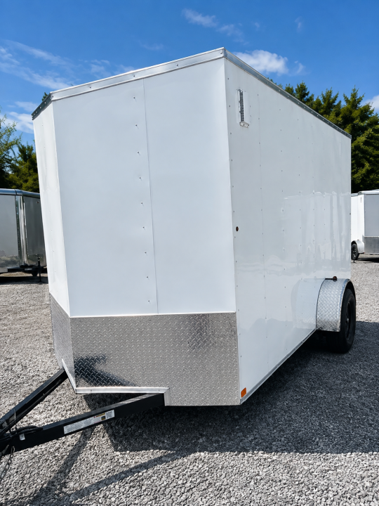 New 2027 CARRY-ON 6X12CGRCM V Nose Cargo / Enclosed Trailer