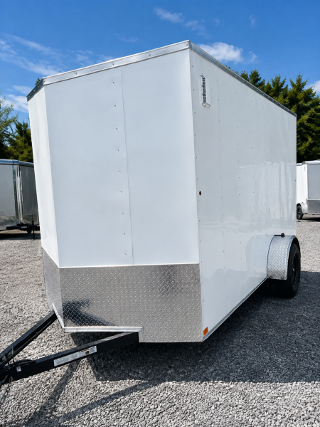 New 2027 CARRY-ON 6X12CGRCM V Nose Cargo / Enclosed Trailer