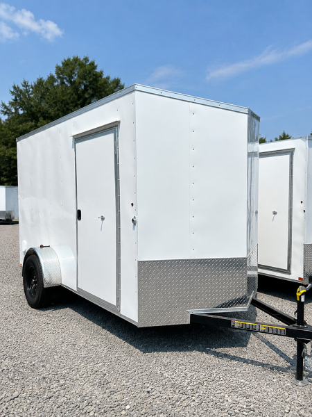 New 2027 CARRY-ON 6X12CGRCM V Nose Cargo / Enclosed Trailer