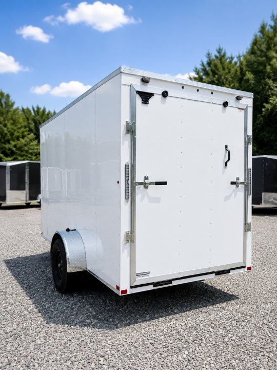 New 2027 CARRY-ON 6X12CGRCM V Nose Cargo / Enclosed Trailer