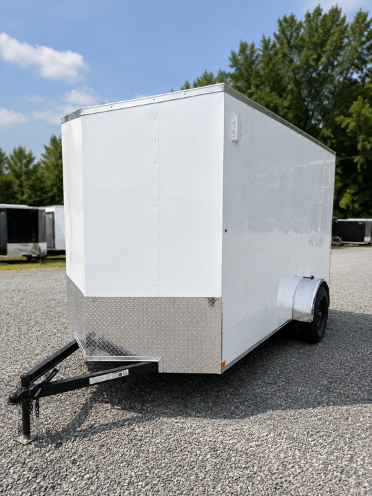 New 2027 CARRY-ON 6X12CGRCM V Nose Cargo / Enclosed Trailer