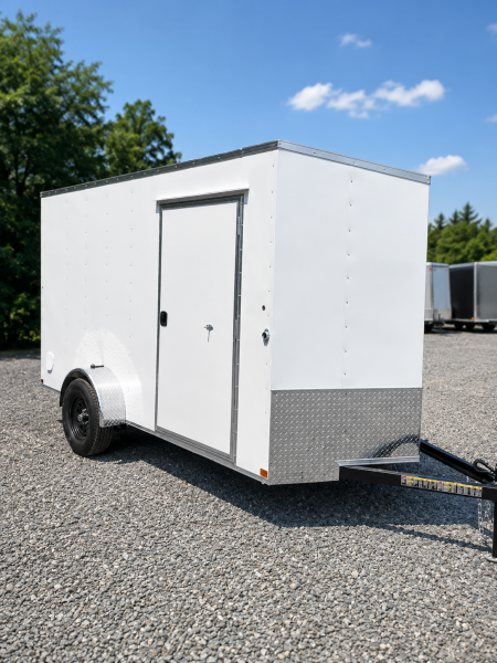 New 2027 CARRY-ON 6X12CGRCM V Nose Cargo / Enclosed Trailer