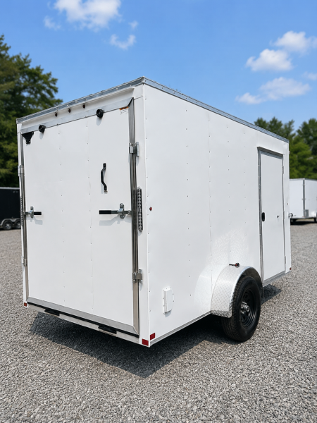 New 2027 CARRY-ON 6X12CGRCM V Nose Cargo / Enclosed Trailer
