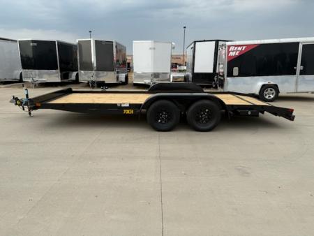 New 2027 Big Tex Trailers 70CH-18BKDT2B Flatbed Trailer