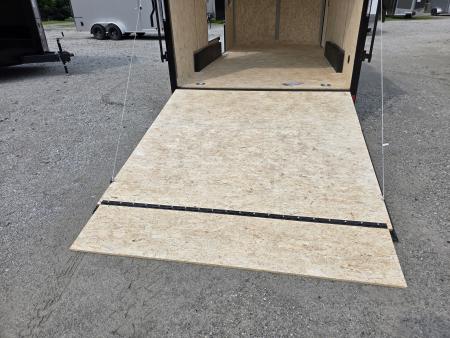 New 2027 Formula Trailers 7.5X16 UTV SXS ESCAPE DOOR BLACKOUT SCREWLESS GOLF CART Cargo / Enclosed Trailer