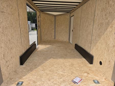 New 2027 Formula Trailers 7.5X16 UTV SXS ESCAPE DOOR BLACKOUT SCREWLESS GOLF CART Cargo / Enclosed Trailer