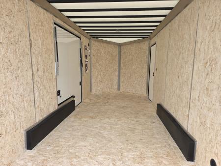 New 2027 Formula Trailers 7.5X16 UTV SXS ESCAPE DOOR BLACKOUT SCREWLESS GOLF CART Cargo / Enclosed Trailer