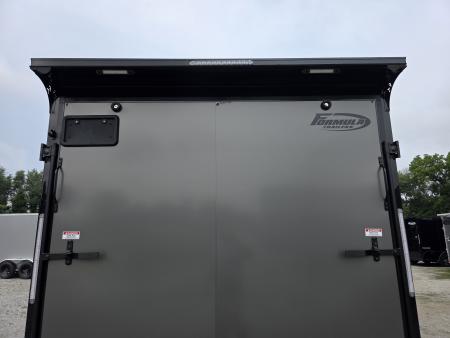 New 2027 Formula Trailers 7.5X16 UTV SXS ESCAPE DOOR BLACKOUT SCREWLESS GOLF CART Cargo / Enclosed Trailer