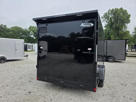 New 2027 Formula Trailers 7.5X16 UTV SXS ESCAPE DOOR BLACKOUT SCREWLESS GOLF CART Cargo / Enclosed Trailer