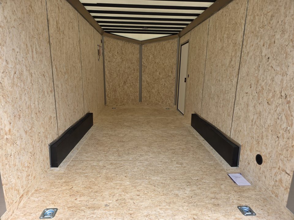 New 2027 Formula Trailers 7.5X16 UTV SXS SCREWLESS 080 BLACKOUT TRIM GOLF CART 7.5 X 16 Cargo / Enclosed Trailer