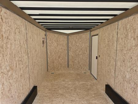 New 2027 Formula Trailers 7.5X16 UTV SXS SCREWLESS 080 BLACKOUT TRIM GOLF CART 7.5 X 16 Cargo / Enclosed Trailer