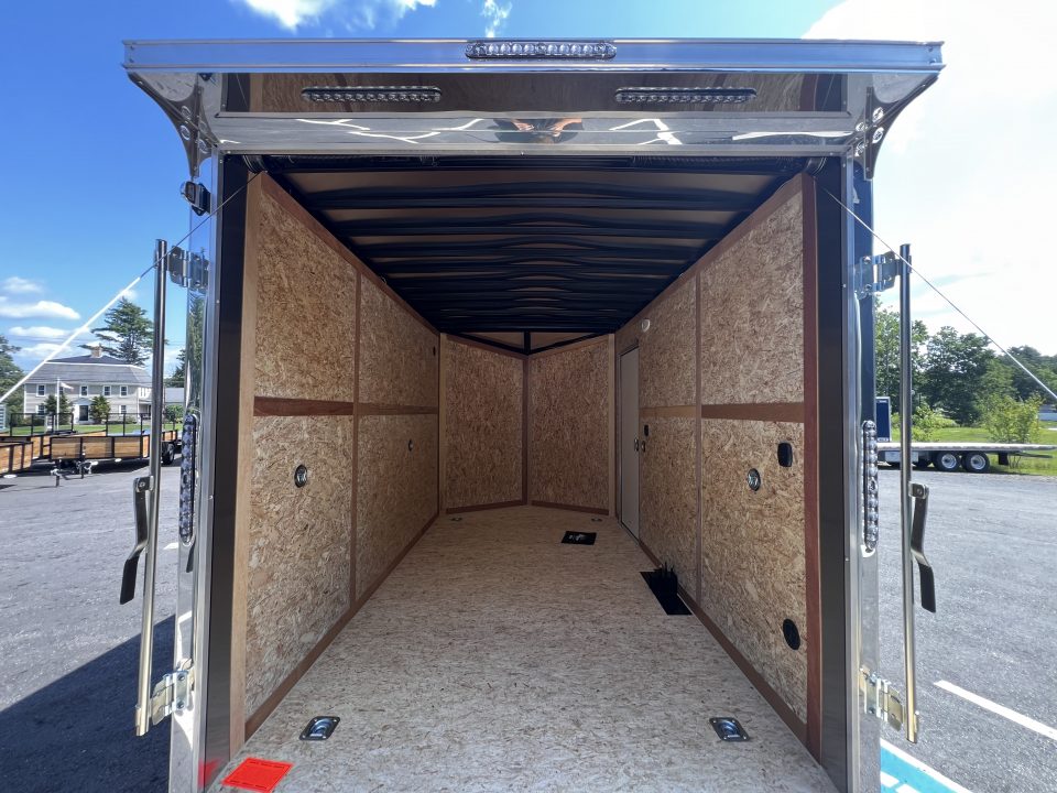 New 2027 US Cargo 7x12 + 2ft V nose/ I beam frame/ 7' interior/ Polycore / Ext. Tongue - 7000GVW