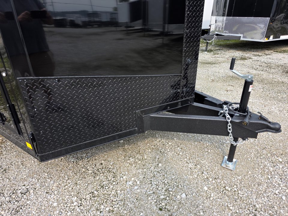 New 2027 Formula Trailers 7.5X16 UTV SXS SCREWLESS 080 BLACKOUT TRIM GOLF CART 7.5 X 16 Cargo / Enclosed Trailer