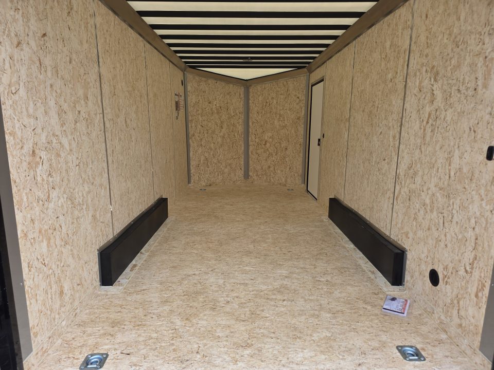 New 2027 Formula Trailers 7.5X16 UTV SXS SCREWLESS 080 BLACKOUT TRIM GOLF CART 7.5 X 16 Cargo / Enclosed Trailer