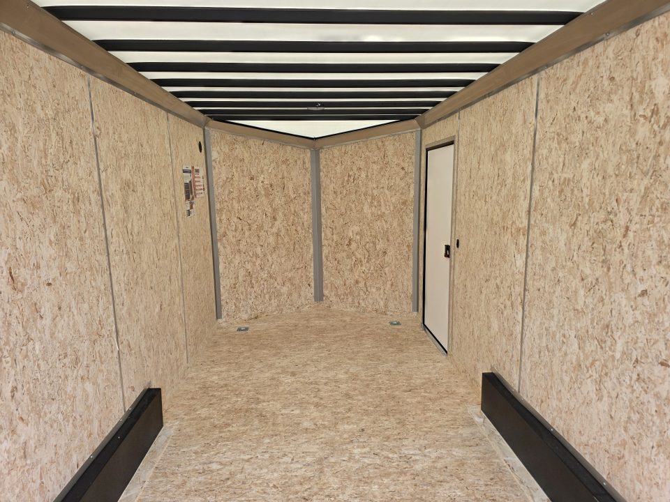 New 2027 Formula Trailers 7.5X16 UTV SXS SCREWLESS 080 BLACKOUT TRIM GOLF CART 7.5 X 16 Cargo / Enclosed Trailer
