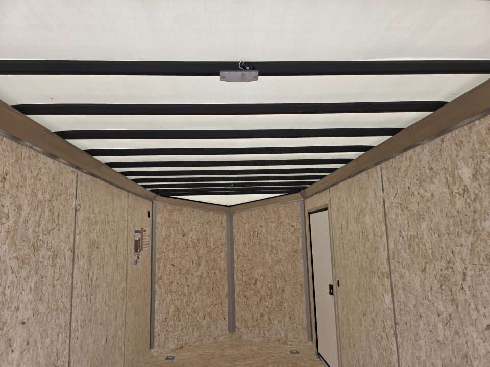 New 2027 Formula Trailers 7.5X16 UTV SXS SCREWLESS 080 BLACKOUT TRIM GOLF CART 7.5 X 16 Cargo / Enclosed Trailer
