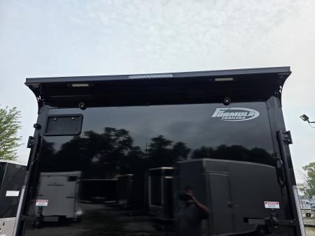 New 2027 Formula Trailers 7.5X16 UTV SXS SCREWLESS 080 BLACKOUT TRIM GOLF CART 7.5 X 16 Cargo / Enclosed Trailer