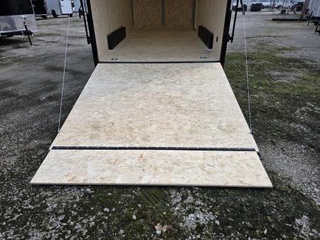 New 2027 Formula Trailers 7.5X16 UTV SXS SCREWLESS 080 BLACKOUT TRIM GOLF CART 7.5 X 16 Cargo / Enclosed Trailer