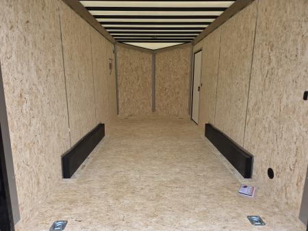 New 2027 Formula Trailers 7.5X16 UTV SXS SCREWLESS 080 BLACKOUT TRIM GOLF CART 7.5 X 16 Cargo / Enclosed Trailer