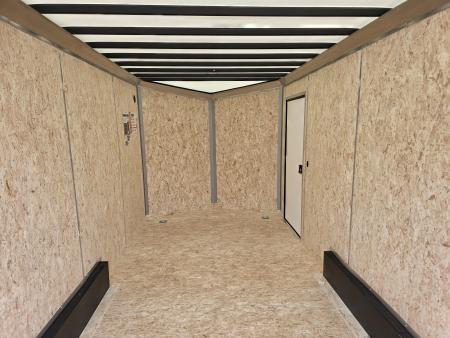 New 2027 Formula Trailers 7.5X16 UTV SXS SCREWLESS 080 BLACKOUT TRIM GOLF CART 7.5 X 16 Cargo / Enclosed Trailer