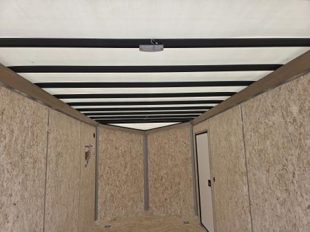 New 2027 Formula Trailers 7.5X16 UTV SXS SCREWLESS 080 BLACKOUT TRIM GOLF CART 7.5 X 16 Cargo / Enclosed Trailer