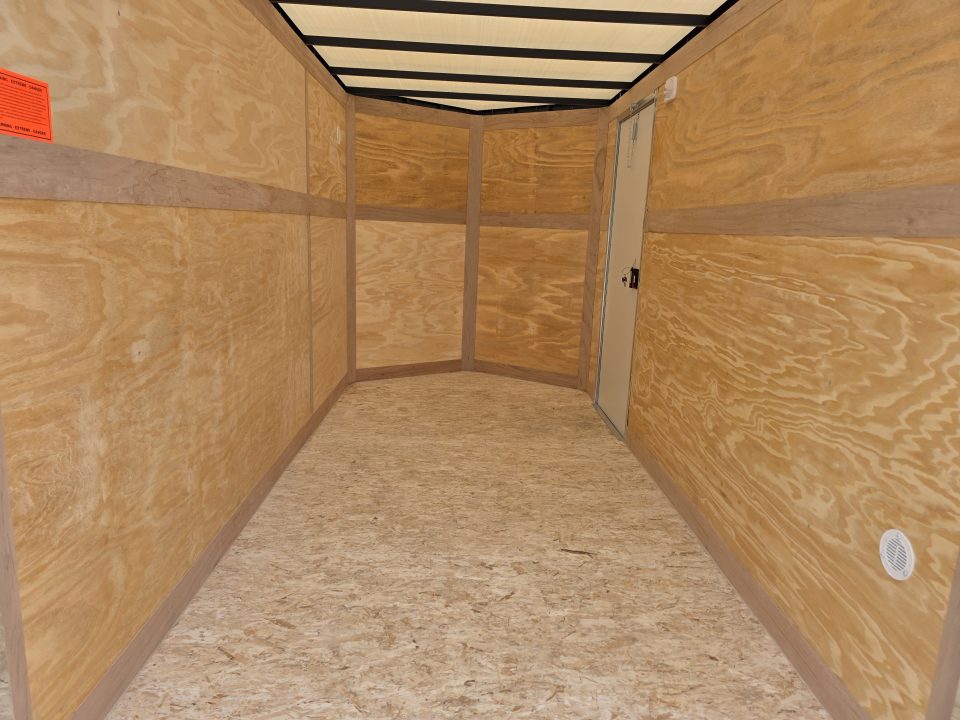 New 2027 Cross Trailers 6X12 6'6 RAMP DOOR SCREWLESS 6 X 12 Cargo / Enclosed Trailer