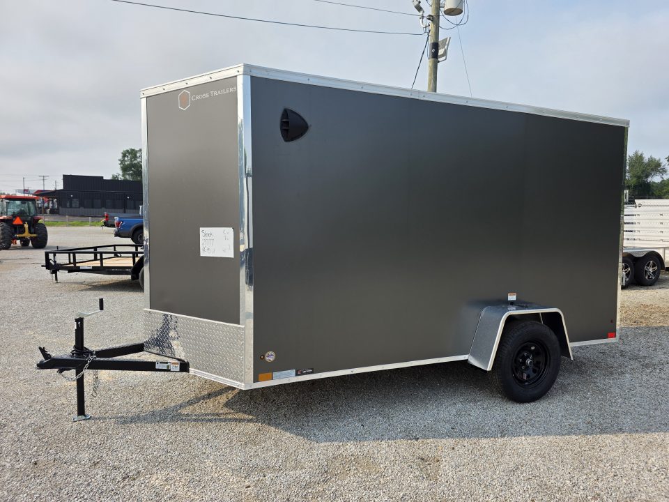 New 2027 Cross Trailers 6X12 6'6 RAMP DOOR SCREWLESS 6 X 12 Cargo / Enclosed Trailer