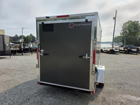 New 2027 Cross Trailers 6X12 6'6 RAMP DOOR SCREWLESS 6 X 12 Cargo / Enclosed Trailer