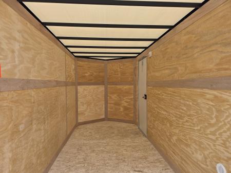 New 2027 Cross Trailers 6X12 6'6 RAMP DOOR SCREWLESS 6 X 12 Cargo / Enclosed Trailer