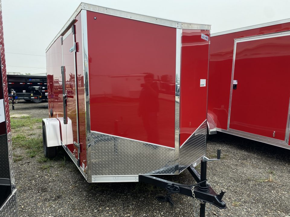 New 2027 US Cargo 6x12 V-Nose 6Ft 6In w/Ramp Door Cargo / Enclosed Trailer