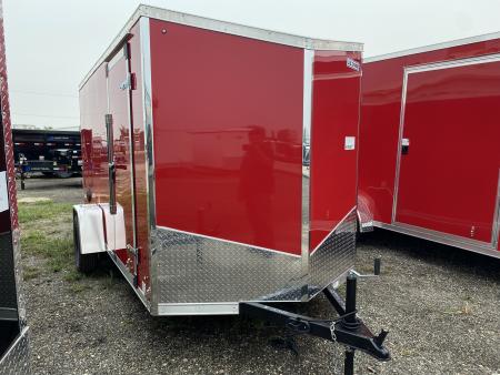 New 2027 US Cargo 6x12 V-Nose 6Ft 6In w/Ramp Door Cargo / Enclosed Trailer