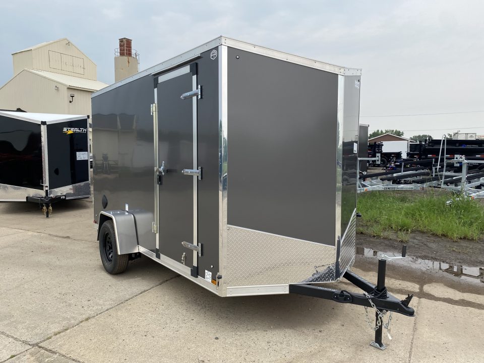 New 2027 US Cargo 6x12 V-Nose 6Ft 6In w/Ramp Door Cargo / Enclosed Trailer