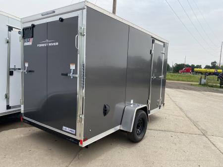 New 2027 US Cargo 6x12 V-Nose 6Ft 6In w/Ramp Door Cargo / Enclosed Trailer