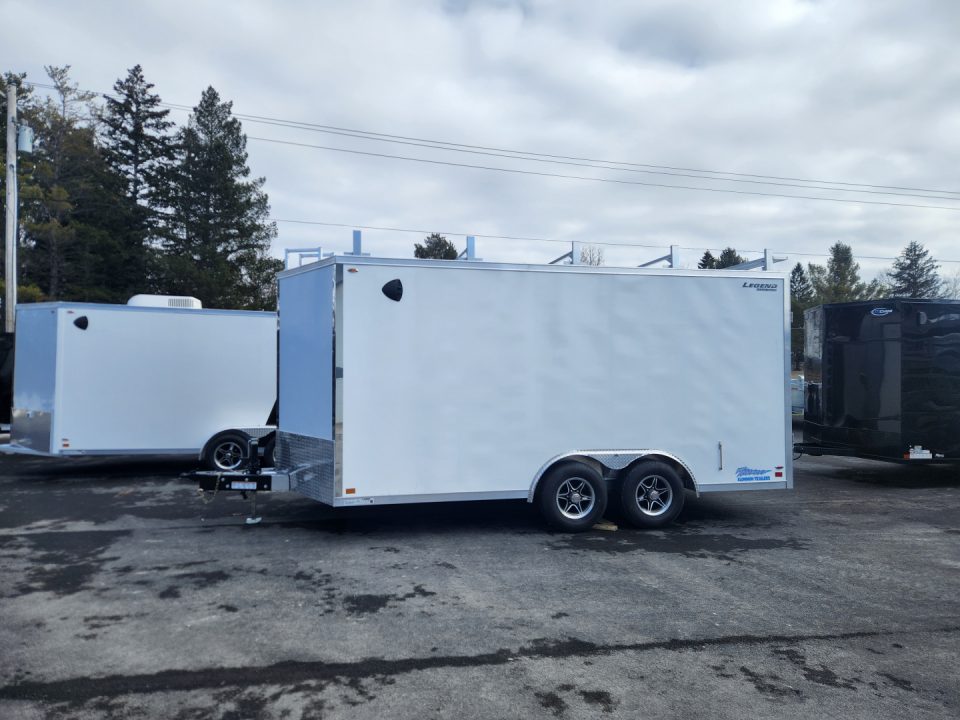 New 2027 Legend Trailers 8.5X18TVTA52 Aluminum Cargo / Enclosed Trailer