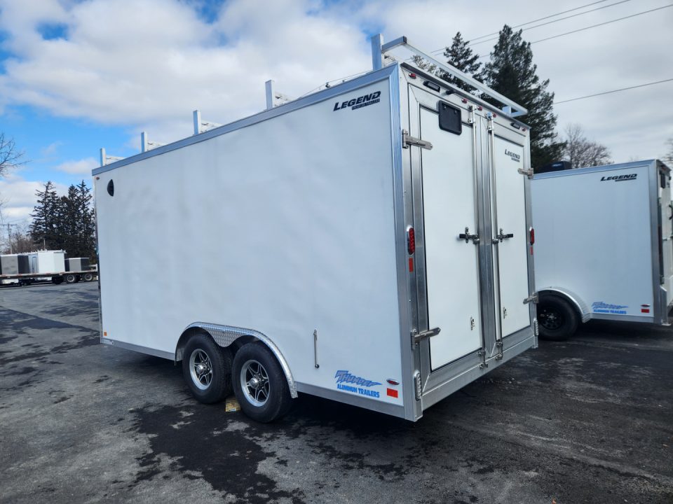 New 2027 Legend Trailers 8.5X18TVTA52 Aluminum Cargo / Enclosed Trailer