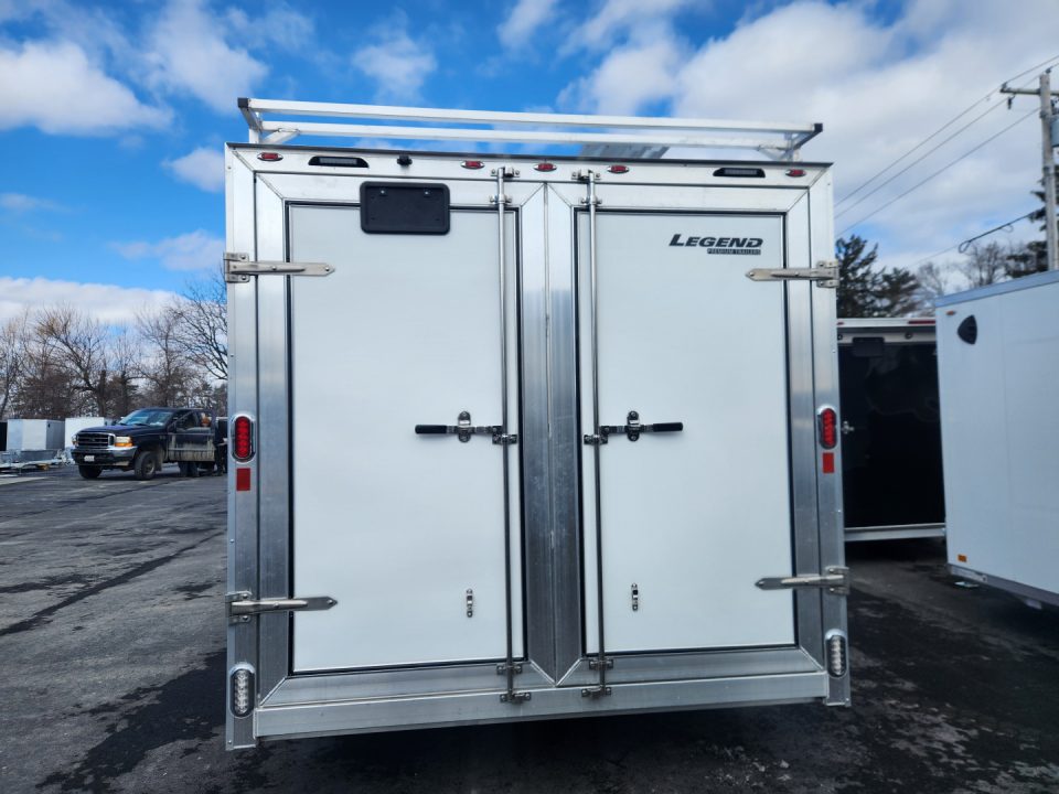 New 2027 Legend Trailers 8.5X18TVTA52 Aluminum Cargo / Enclosed Trailer