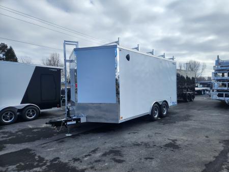 New 2027 Legend Trailers 8.5X18TVTA52 Aluminum Cargo / Enclosed Trailer
