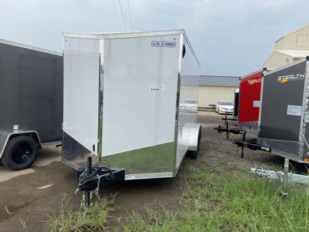 New 2027 US Cargo 7x16 V-Nose 7k w/Ramp Door Cargo / Enclosed Trailer