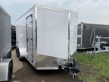 New 2027 US Cargo 7x16 V-Nose 7k w/Ramp Door Cargo / Enclosed Trailer
