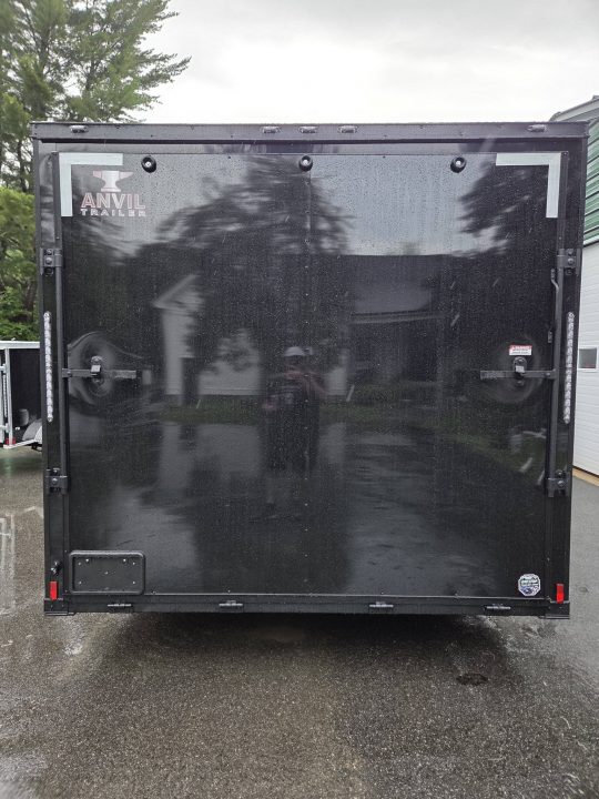 New 2027 Anvil 8.5x20 extra height enclosed cargo trailer black with black out trim Cargo / Enclosed Trailer