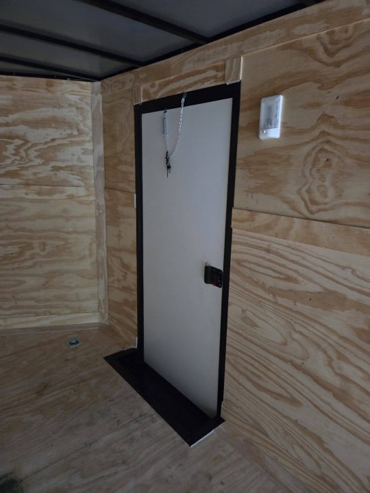 New 2027 Anvil 8.5x20 extra height enclosed cargo trailer black with black out trim Cargo / Enclosed Trailer