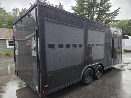 New 2027 Anvil 8.5x20 extra height enclosed cargo trailer black with black out trim Cargo / Enclosed Trailer