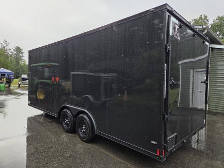 New 2027 Anvil 8.5x20 extra height enclosed cargo trailer black with black out trim Cargo / Enclosed Trailer